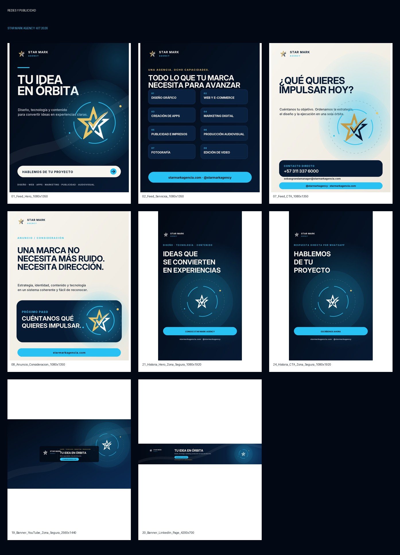 Star Mark Agency — Redes y publicidad